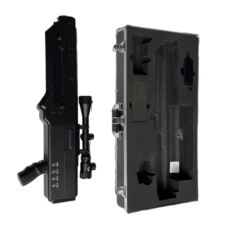  忻州手持便携式枪型低空防御反制四通道A型